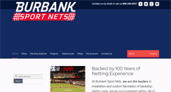 Desktop Screenshot of burbanksportnets.com